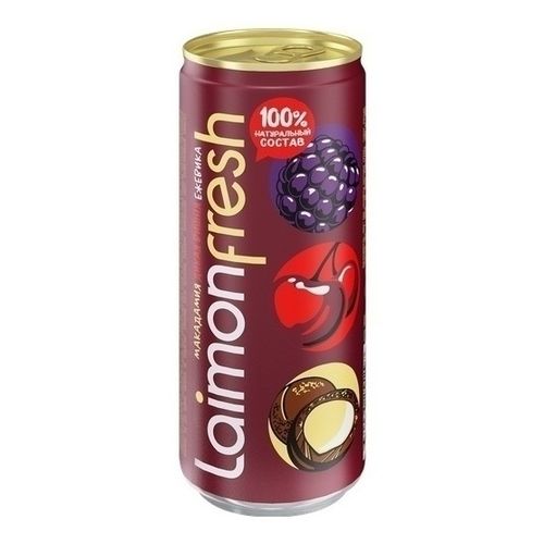 Напиток Limon Fresh дикая вишня-ежевика-макадамия 330 мл