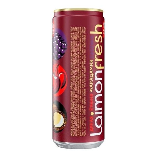 Напиток Limon Fresh дикая вишня-ежевика-макадамия 330 мл
