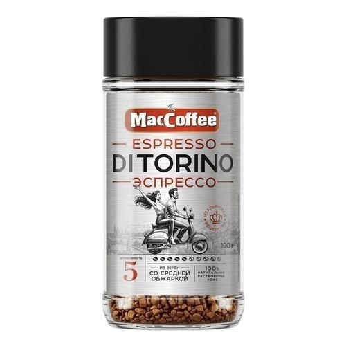 Кофе MacCoffee Эспрессо Диторино растворимый 190 г