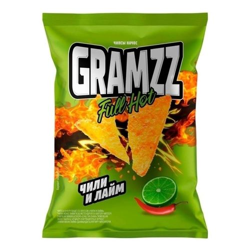 Чипсы кукурузные Gramzz чили-лайм 55 г