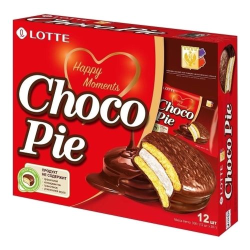 Печенье Lotte Choco Pie 336 г