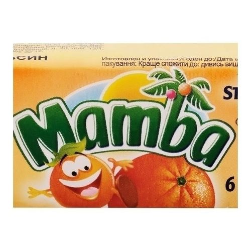 Конфета жевательная Mambа 26,5 г