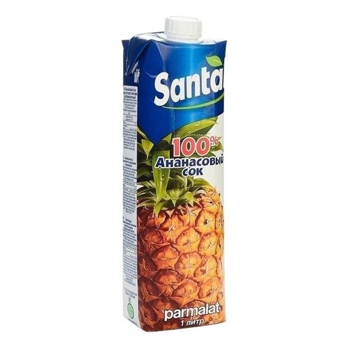 Сок Parmalat Santal ананасовый восстановленный 1 л