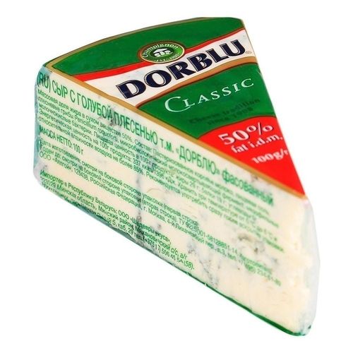 Сыр мягкий Dorblu Classic с голубой плесенью 50% БЗМЖ 100 г