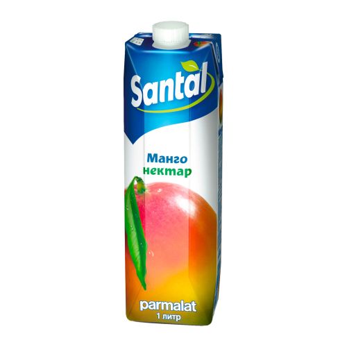 Нектар Parmalat Santal манго концентрированный пастеризованный с мякотью 1 л в ассортименте (вид по наличию)