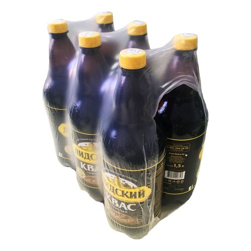 Квас хлебный Лидский Темный 1,5 л