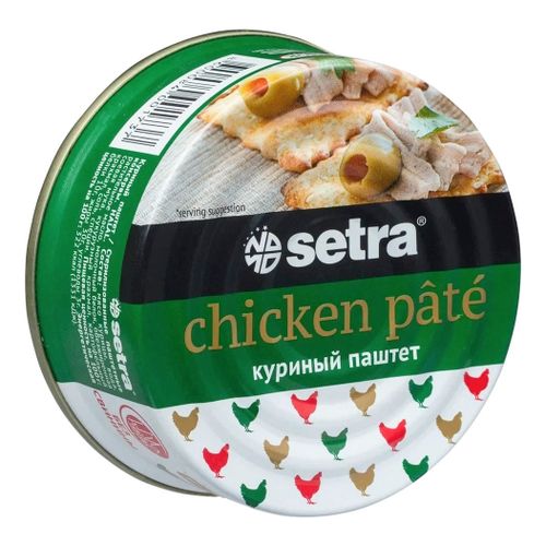 Паштет куриный Setra Halal 100 г