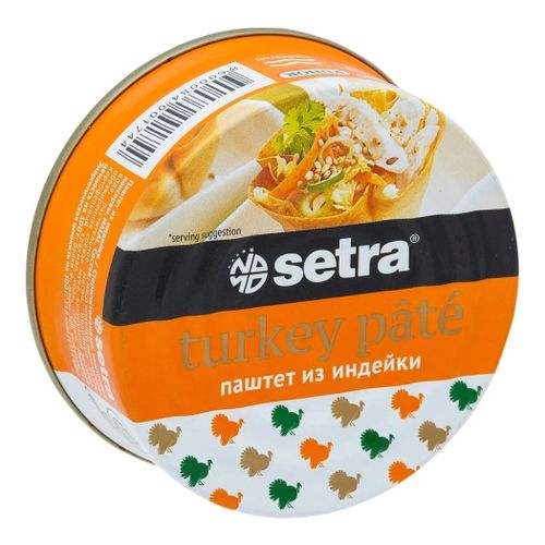 Паштет из индейки Setra Halal 100 г