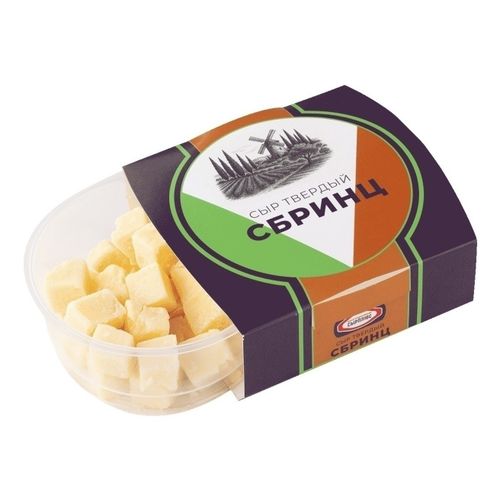 Сыр твердый СырПлюс Сбринц 45% 80 г