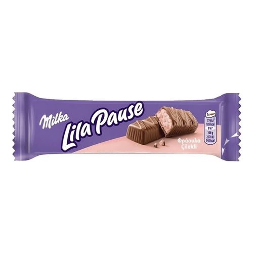 Шоколадный батончик Milka Lila Pause Bars 34 г