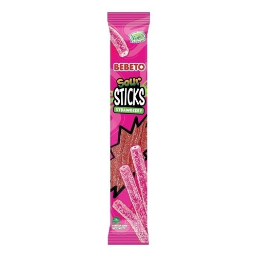Мармелад Bebeto Sour Sticks жевательный со вкусом клубники 30 г
