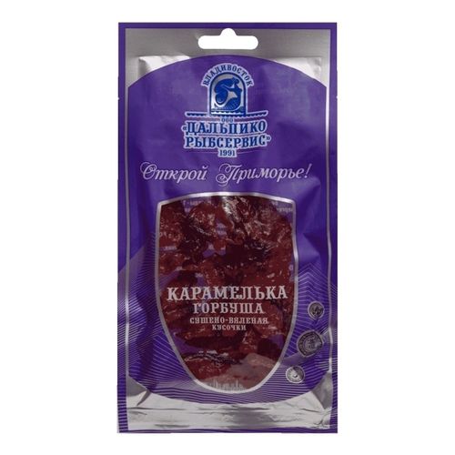 Горбуша Дальпико-Рыбсервис Карамелька сушёная кусочки 50 г
