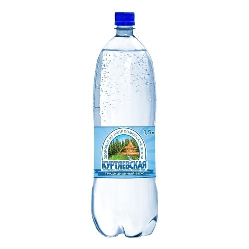 Вода питьевая минеральная Куртяевская газированная 1,5 л