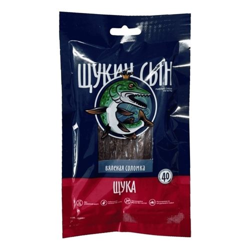 Щука Щукин Сын вяленая соломка 40 г