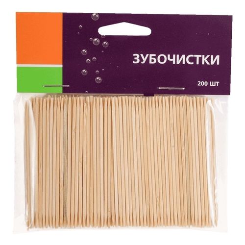 Зубочистки Винлаб бамбук 190 шт