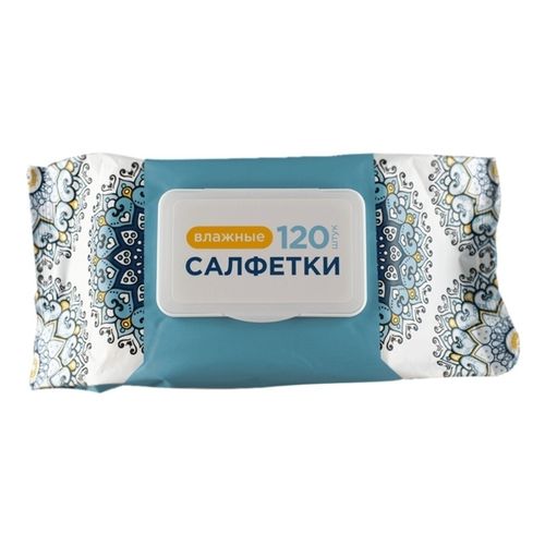Салфетки влажные Nuvola 120 шт