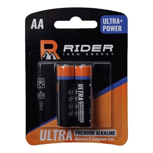 Батарейки Rider Ultra Premium АA LR6 2 шт