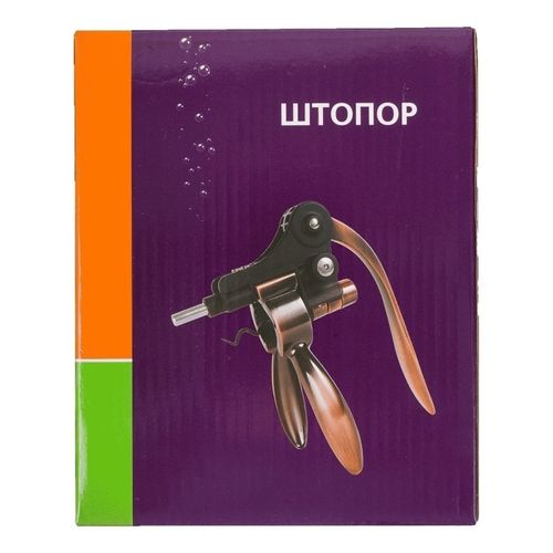 Винный штопор пневматический Винлаб чёрный