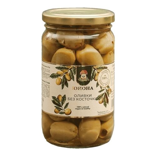 Оливки Юнона без косточки 350 г