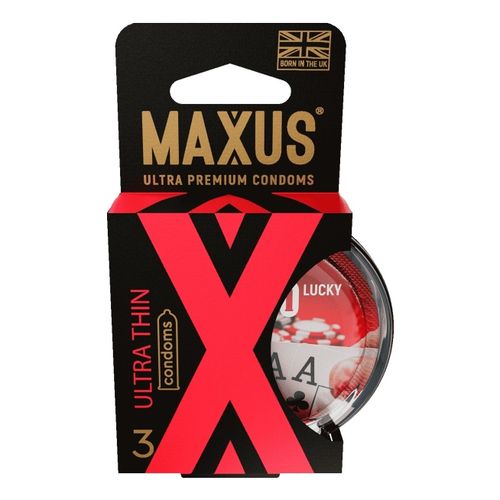 Презервативы Maxus Ultra Thin ультратонкие № 3