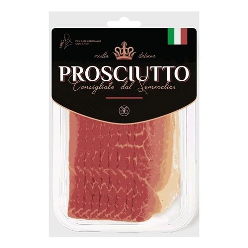 Окорок сыровяленый Prosciutto нарезка 80 г