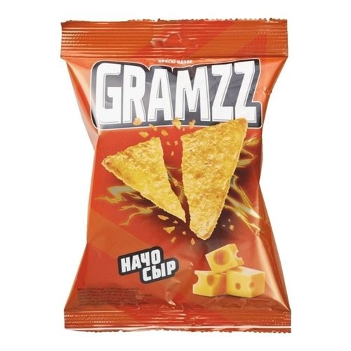 Чипсы кукурузные Gramzz Начо сыр 55 г