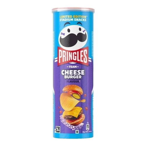 Чипсы картофельные Pringles Limited edition Cheeseburger 165 г
