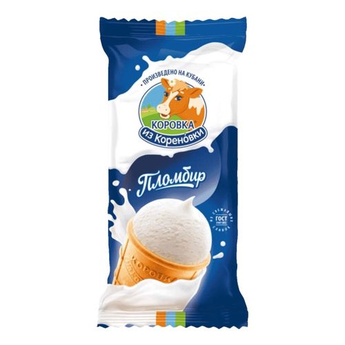 Мороженое Коровка из Кореновки пломбир стаканчик БЗМЖ 100 г