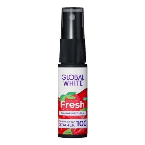 Спрей-освежитель дыхания Global White Strawberry dreams 15 мл