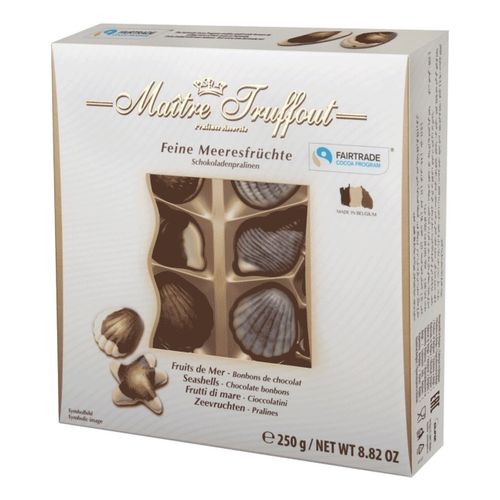 Конфеты шоколадные Maitre Truffout Дары моря ассорти 250 г