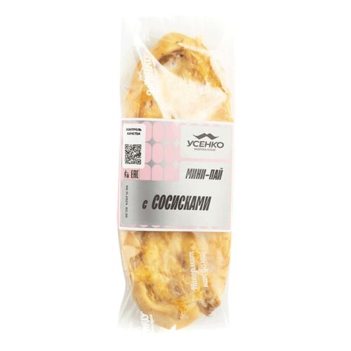 Мини-пай Усенко с сосиской 120 г