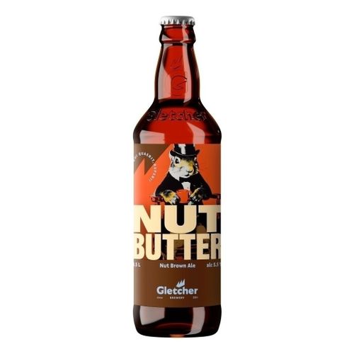 Пиво Gletcher Nut Butter тёмное фильтрованное 500 мл