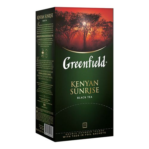 Чай черный Greenfield Kenyan Sunrise в пакетиках 2 г х 25 шт