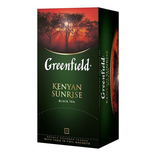 Чай черный Greenfield Kenyan Sunrise в пакетиках 2 г х 25 шт