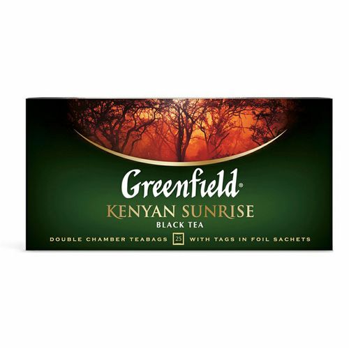 Чай черный Greenfield Kenyan Sunrise в пакетиках 2 г х 25 шт