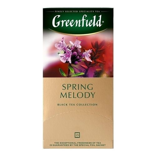Чай черный Greenfield Spring Melody в пакетиках 1,5 г х 25 шт