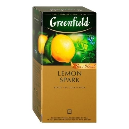 Чай черный Greenfield Lemon Spark в пакетиках 1,5 г х 25 шт