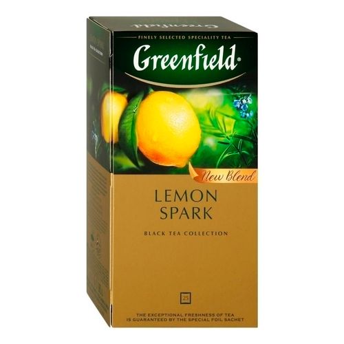 Чай черный Greenfield Lemon Spark в пакетиках 1,5 г х 25 шт