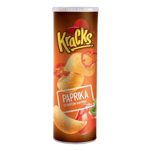 Чипсы картофельные Kracks со вкусом паприки 160 г