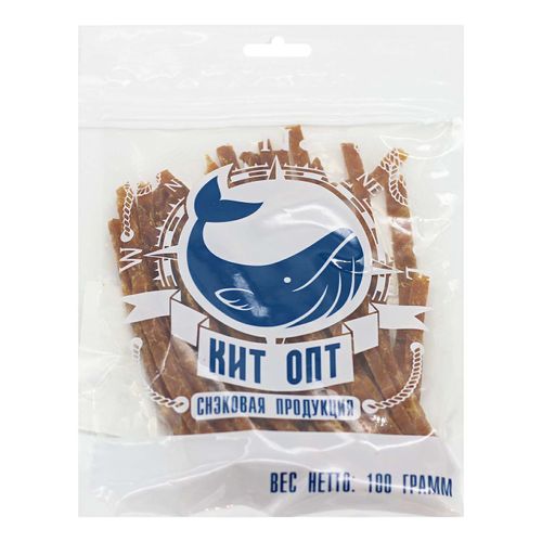 Минтай Кит Опт солено-сушеный соломка с перцем 100 г
