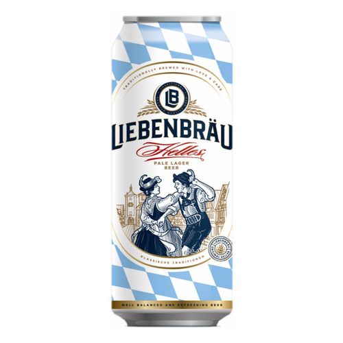 Пиво Liebenbrau Helles светлое 500 мл