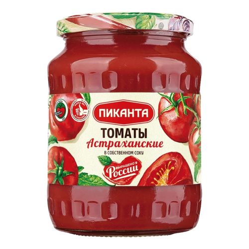Томаты Пиканта Астраханские в собственном соку 690 г