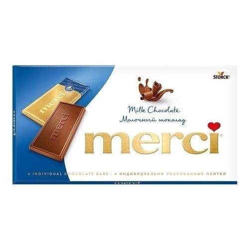 Шоколад Merci молочный 100 г