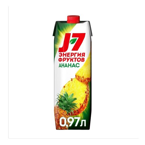 Нектар J7 ананасовый с мякотью 970 мл