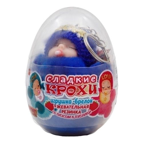 Жевательная резинка Secret Lab Сладкие крохи клубника 7 г