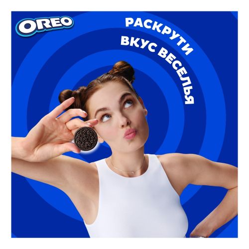 Печенье Oreo с какао и начинкой со вкусом шоколада 95 г