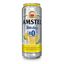 Пивной напиток безалкогольный Amstel Натур лимон светлый фильтрованный пастеризованный 430 мл