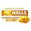 Карамель леденцовая Halls со вкусом меда и лимона 25 г