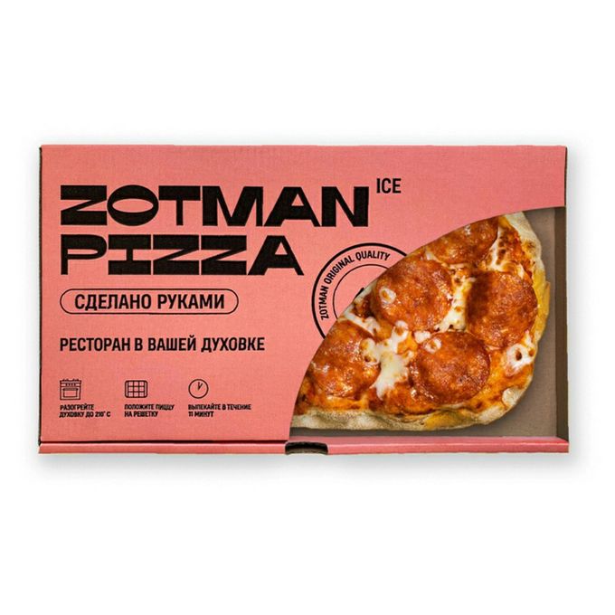 Пицца Zotman Пепперони замороженная 280 г - купить с доставкой на