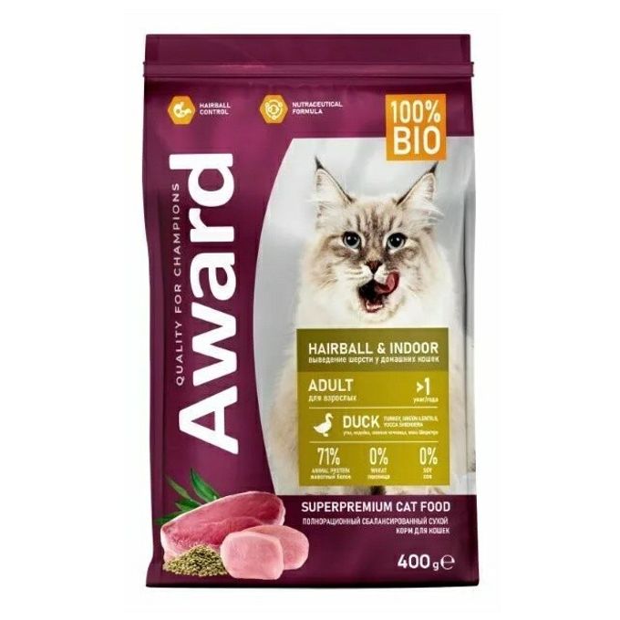 Авард корм для кошек